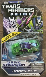 Hasbro Transformer Generation Prime Dark Energon KNOCK OUT Chug Green Clear 004 - Picture 1 of 2