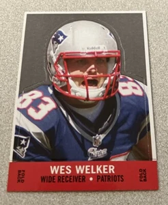2013 Topps Stand Up #68SU-WW Wes Welker Patriots - Imagen 1 de 2