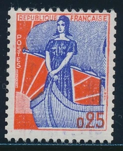 Timbre France 1234** venant de Roulette ref VA183 - Picture 1 of 1