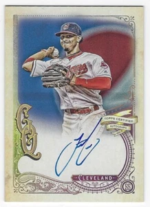 2017 Topps Gypsy Queen #GQAFL Francisco Lindor Missing Nameplate Auto #'d 03/35 - Picture 1 of 2