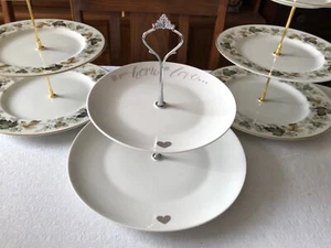 Large 2 Tier Cake Stand - FILL YOUR HOME WITH LOVE - Picture 1 of 2