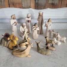 15 Piece Willow Tree Nativity Set With 3 Wise Men