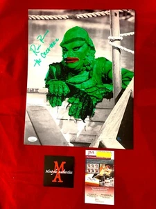 RICOU BROWNING AUTOGRAPHED SIGNED 11x14 PHOTO! GILL-MAN! THE CREATURE! JSA COA! - Picture 1 of 1