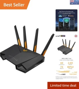 TUF AX4200 Gaming Router: Easy Setup & AiProtection Pro for Secure Gaming - Picture 1 of 12