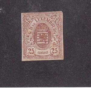 LUXEMBOURG # 9 VF-MNG AS ISSUED IMPERF CAT VALUE $350.00 US