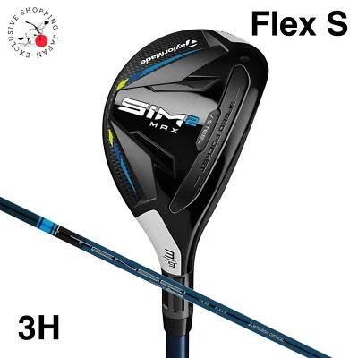 TaylorMade Golf SIM2 MAX Utility Hybrid Rescue 3H 19° 21 Tensei Blue TM60 Flex S - Image 1 of 4