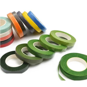 Florist Stem Tape, Wire Floral Arrangements, Button Holes, 14 Colors Available - Picture 1 of 23