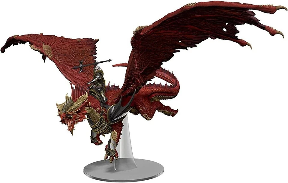 WizKids WZK96225 Icons of the Realms: Dragonlance Kansaldi on Red Dragon