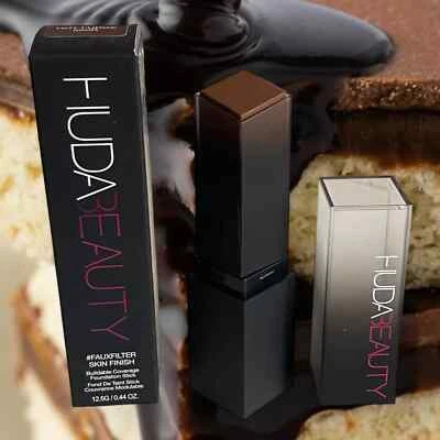 Huda Beauty Fauxfilter Skin Finish Foundation Stick Hot Fudge 550R .44 oz - Image 1 of 4
