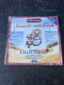 Brand New All Our Yesterdays Seaside Notebook Cross Stitch Kit Ref PC8 - Picture 1 of 3