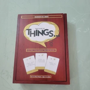The Game of Things Humor in a Box Cherry Wood Edition 2015 - Imagen 1 de 5
