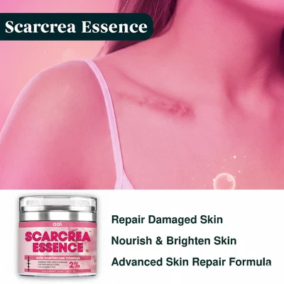 INSTA JOY Scar Removal Cream - Old Scars Stretch Mark Spots, Surgery, Burn, Injury Scar