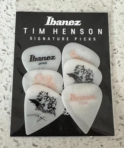NEW 2024 Ibanez TIM HENSON Polyphia Guitar Picks Pick Plectrum Heavy 1.1mm thick - Picture 1 of 1