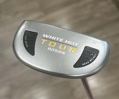 Б/у стальная клюшка для гольфа паттер для правой руки Odyssey White Hot Tour Rossie 355 грамм - Изображение 1 из 4