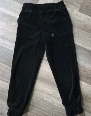 Juicy Couture Youth Girls S 7 Coroa Elástica de Veludo Preto - Imagem 1 de 4