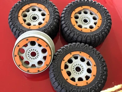 LOSI RÄDER 24mm HEX*1:5*180mmx70mm*Geschraubte Felgen*DBXL*HPI*CARSON - Bild 1 von 4