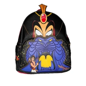 Loungefly Aladdin DISNEY VILLAINS JAFAR SCENE Mini BACKPACK Purse New - Picture 1 of 2