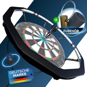 Dart-Scheibe Beleuchtung Darts Licht-Ring Dartboard LED Lampe 360° für Ø 45 cm - Bild 1 von 10