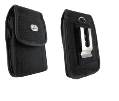 Canvas Case Holster Belt Clip/Loop for Verizon Kyocera DuraXV Dura XV Plus E4520 - Image 1 of 3