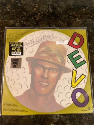 Devo Picture Disc LP Vinyl RSD Q Are We Not Men A We Are Devo! Limited 5000 2018 - Image 1 of 2