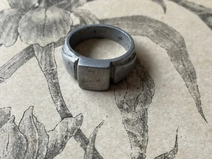Ancienne bague de poilu WW1 militariat Artisanat tranchée - Picture 1 of 2