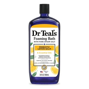 Dr Teal's Foaming Bath with Prebiotic Lemon Balm and Essential Oil Blend, 34 fl - Picture 1 of 8