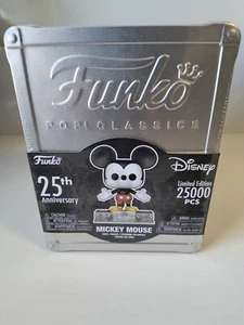 FUNKO POP Mickey Mouse 25th Anniversary Limited Edition 25000 Pz. Disney SEALED - Foto 1 di 6
