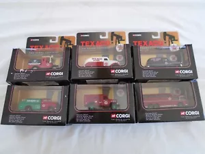 CORGI TEXACO SERIE #1 SET DI SEI - Foto 1 di 9