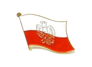 Spilla da bavero Polonia / spilla Polonia / bandiera Polonia  - Foto 1 di 1
