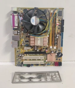 ASUS P5KPL-CM motherboard socket 775 +scheda madre CPU Intel Dual-Core E5200+Ram - Foto 1 di 4