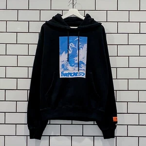 HERON PRESTON CAPTCHA SUDADERA CON CAPUCHA NEGRA - Imagen 1 de 2