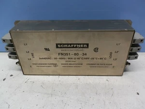 Schaffner Netzfilter FN 351-80-34 - Picture 1 of 1
