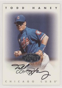 1996 Leaf Signature Series Auto Silver Todd Haney Auto