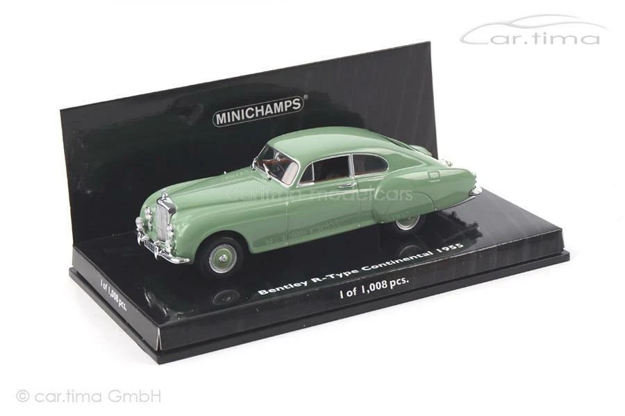 Bentley R-Type Continental 1955 Verde Minichamps 1:43 436139424 - Immagine 1 di 1