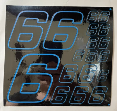 Descuento Cromo Negro con Azul #6 R/C Caja L Foto 1 de 4