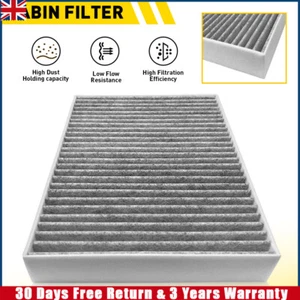 Pack 1 Activated Carbon Pollen Filter fits BMW F30 F31 3 Series F32 F82 4 Series - Picture 1 of 14