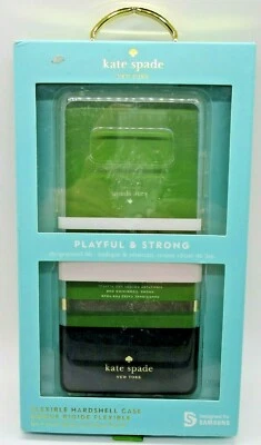 Funda rígida Kate Spade para Galaxy Note8 Note 8 - (rosa/dorado/negro/raya transparente) Foto 1 de 3