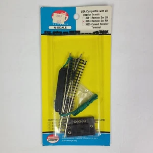 Model Power 3963 Railroad N-Scale Remote Switch RH, *NOS New* In Sealed Package* - Picture 1 of 3
