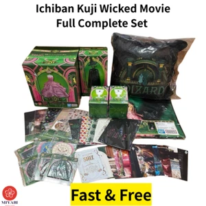 Ichiban Kuji Wicked Película Premio Set Completo Elphaba Glinda Último Japón - Imagen 1 de 11