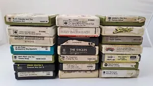 21x 8-Track Cartridges - Led Zeppelin - Eagles - Simon Garfunkel -Elton John etc - Picture 1 of 14