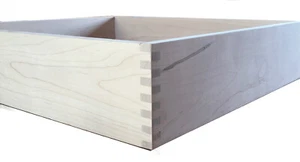 Custom, Finger joinery, Replacement Drawer BOX, Cabinet, Maple Wood - Photo 1 sur 6