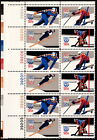 USA - 1980 - 15 Cent Olympische Winterspiele Platte Block von 12 # 1795 - # 1798 #1798b