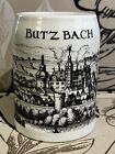 Butz Bach Butzbach Germany Beer Stein RARE VHTF Royal Porzellan Handarbeit