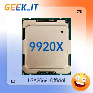 ✅Intel Core i9-9920X SREZ6 3.5GHz 12C 24T 19.25M 165W LGA2066 X299 CPU i9 9920X - Picture 1 of 1