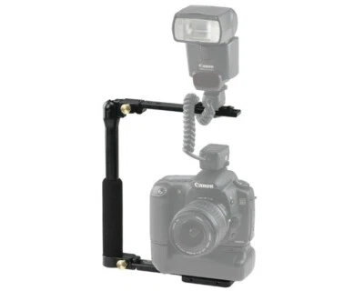 Custom Brackets CB Folding-T Camera Flash Bracket - Image 1 of 4