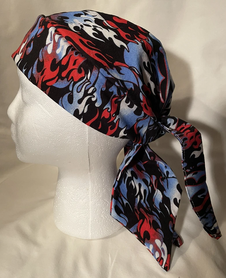 ROJO, BLANCO Y AZUL LLAMAS DOO RAG sdskullwear1 Foto 1 de 1