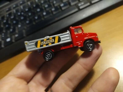 MAJORETTE CAMION SCANIA SERVICE  MACCHININA      VINTAGE SCALA 1/100 - Immagine 1 di 4