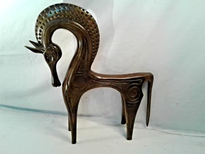 Pferd,Bronze Skulptur,moderne Variante nach antikem etruskischen Vorbild,H37cm - Bild 1 von 6