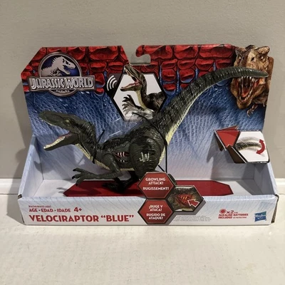 2015 Hasbro Jurassic World  Velociraptor Growling Attack Noise NEW SEALED  - Image 1 of 2