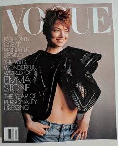 EMMA STONE - Vogue Magazine - September 2025 - BRAND NEW - Picture 1 of 1
